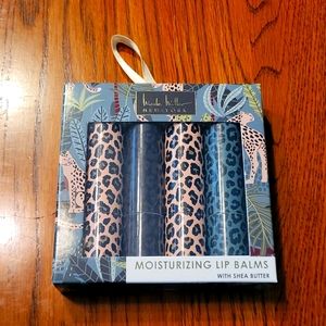 Nicole Miller Leopard Moisturizing Lip Balm Set